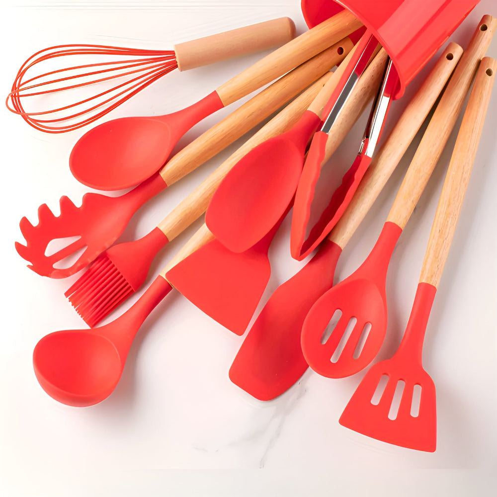Premium Kitchen Tool Set Durable Non Stick Cooking Utensils