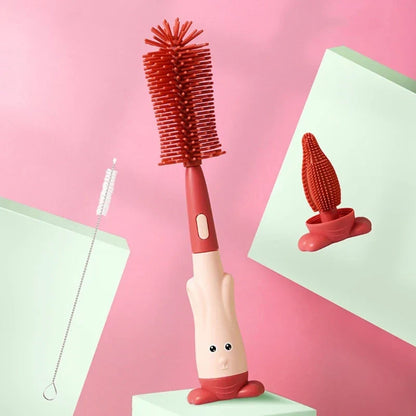 Baby Bottle Brush Cleaner Set