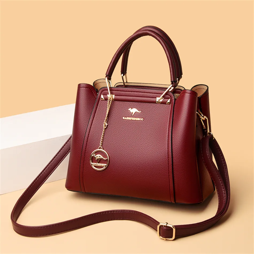 Premium Women's Shoulder Bag – Chic Faux Leather Tote - Fesara