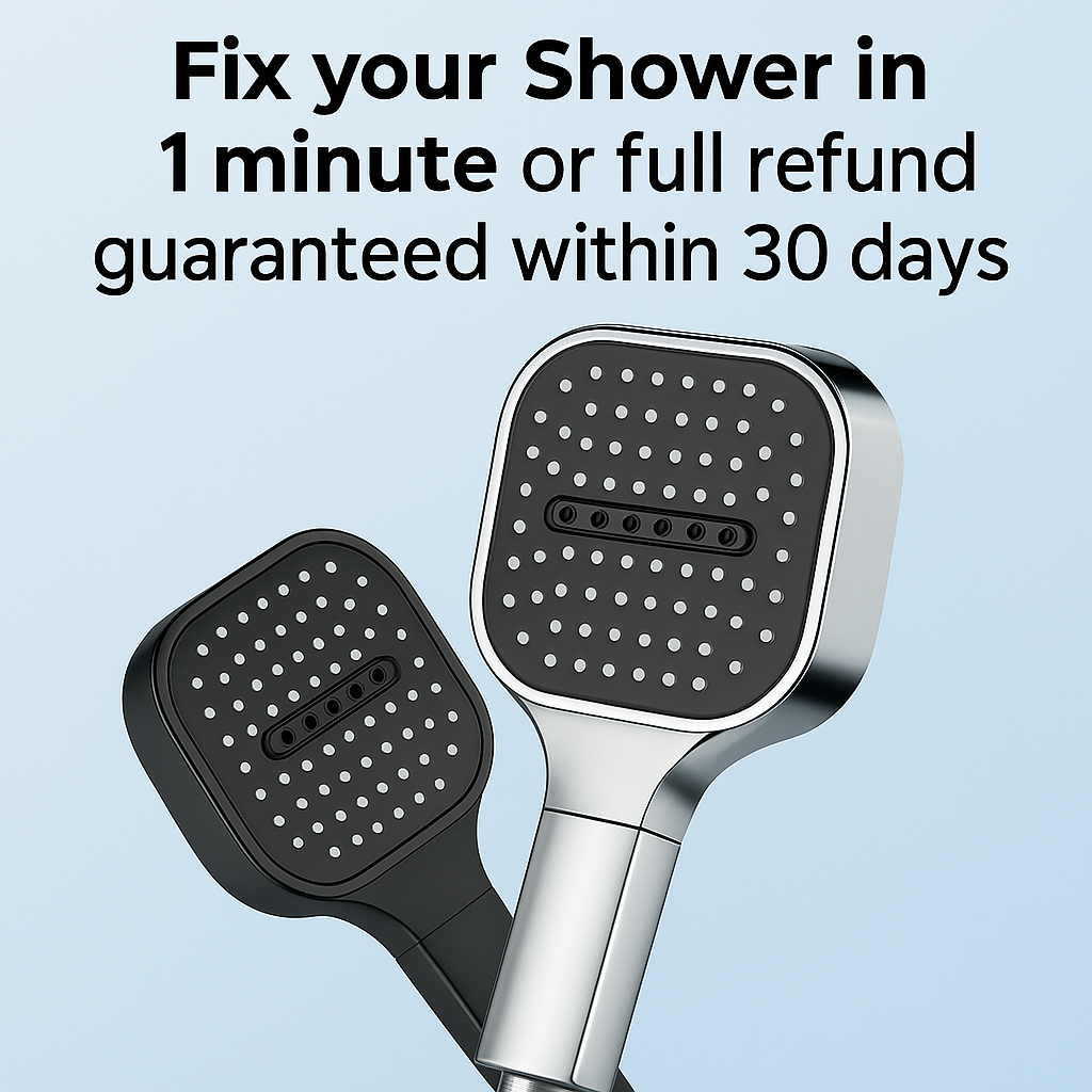 Powerful Shower Head with Advanced Water Filter