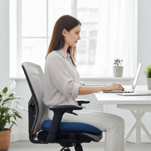 Comfortable Orthopedic Seat Cushion for Back Pain Relief