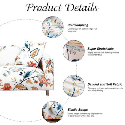 Washable Fitted Couch Slipcover - Fesara