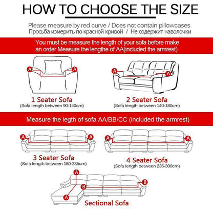 Washable Fitted Couch Slipcover