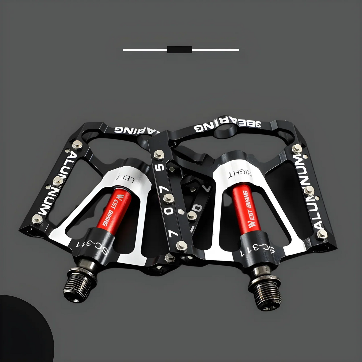 Durable Ultra Light Bike Pedals With Anti Slip Surface - Fesara