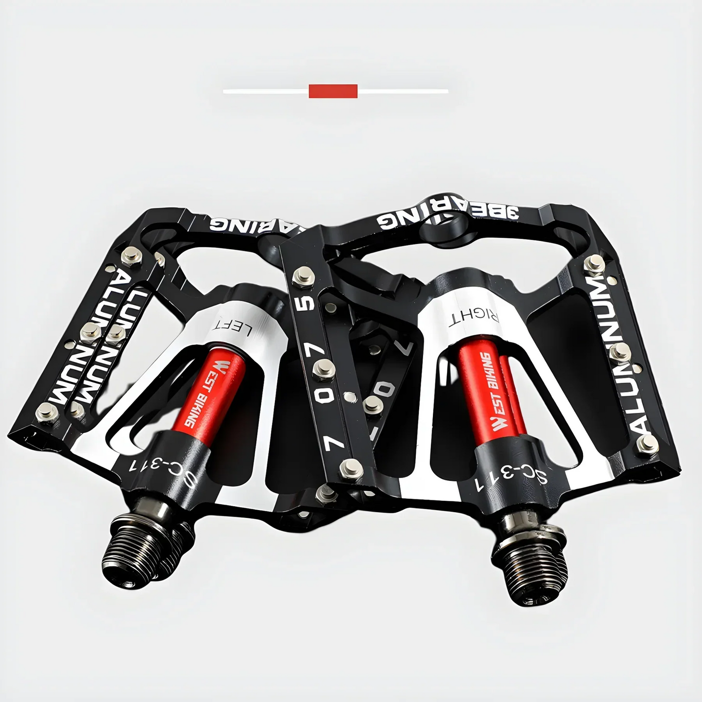 Durable Ultra Light Bike Pedals With Anti Slip Surface