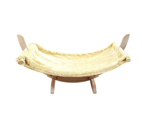 Stylish Wooden Pet Hammock - Fesara