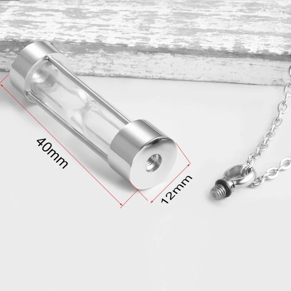 Timeless Sand Timer Pendant Necklace