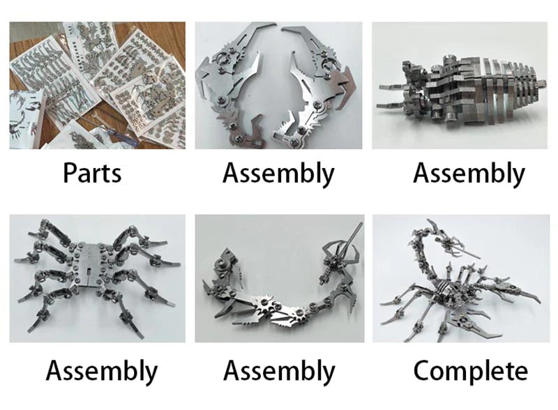 Cool 3D Scorpion Puzzle Figure Toy