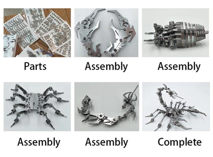 Cool 3D Scorpion Puzzle Figure Toy