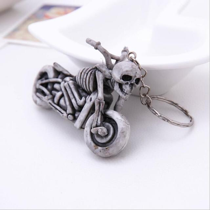 Unique Goth Style Skeleton Keychain