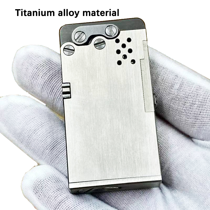 Premium Titanium Automatic Pocket Lighter