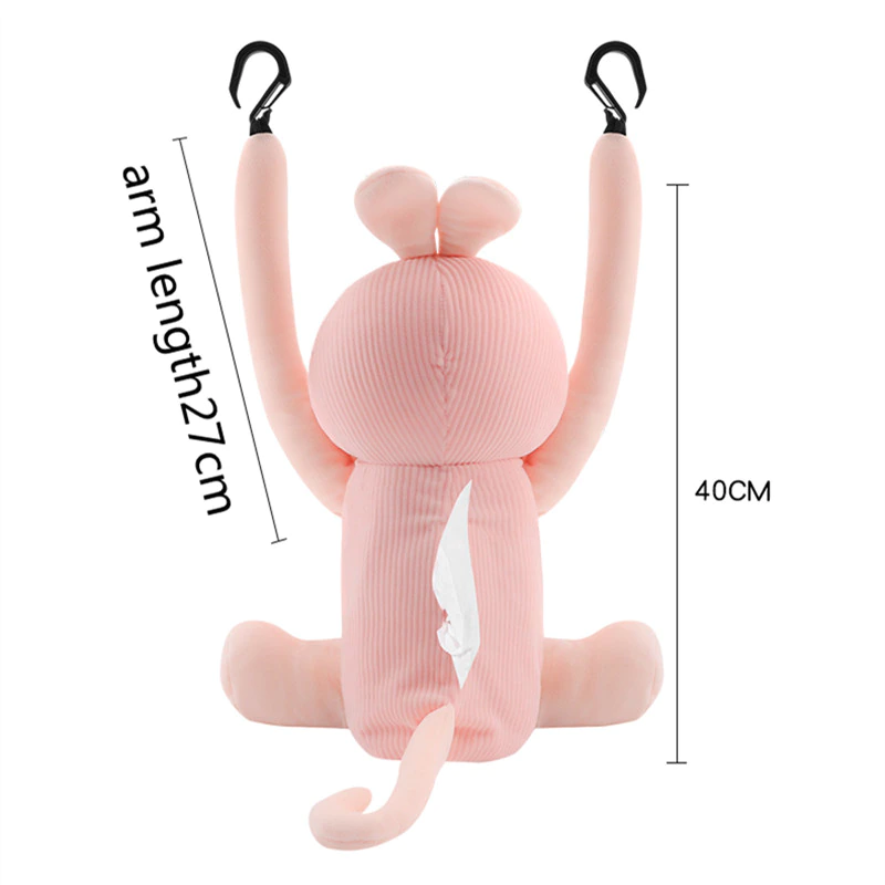 Fun Animal Design Car Tissue Holder