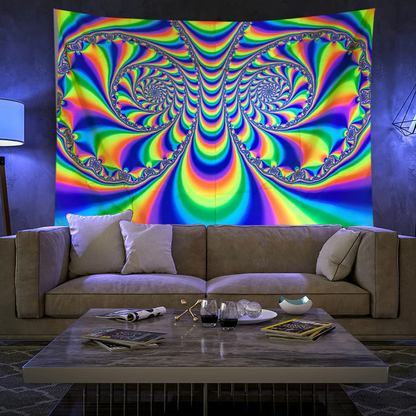 Vibrant Glow Wall Hanging Tapestry