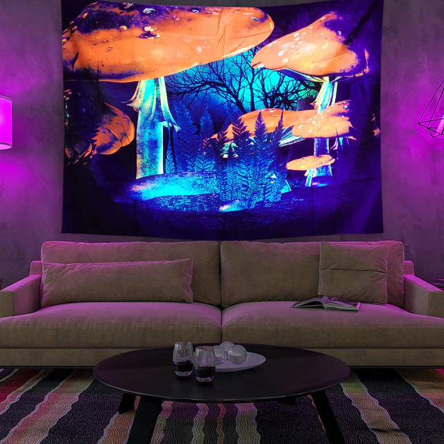 Vibrant Glow Wall Hanging Tapestry