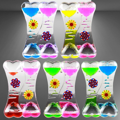 Romantic Double Heart Sand Timer