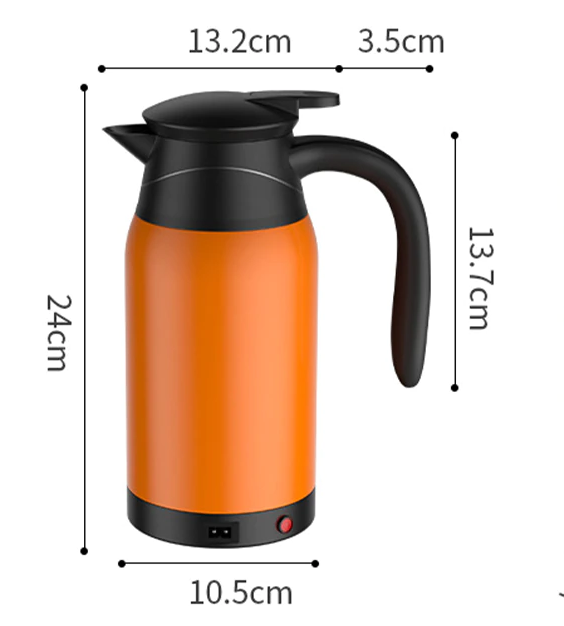 Portable Fast Stainless Steel Electric Kettle