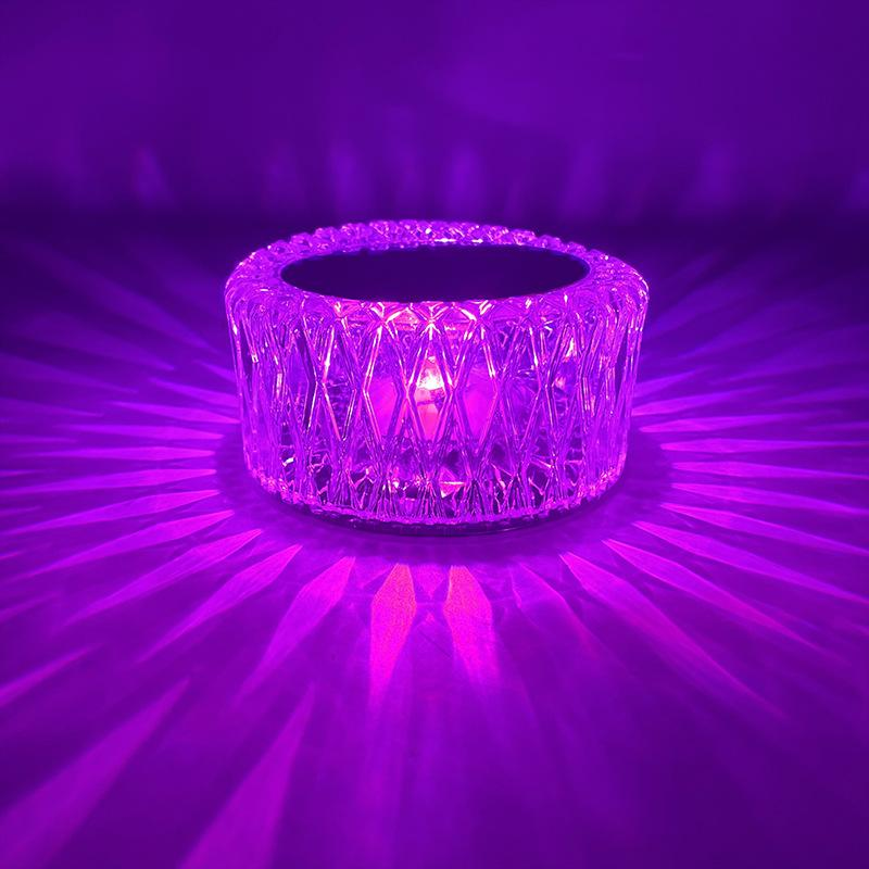 Crystal Bird Cage Desk Lamp
