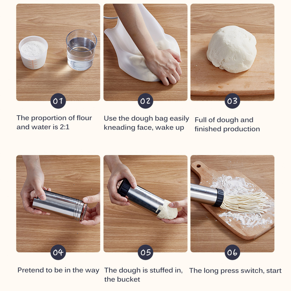 Easy Portable Electric Pasta Maker Machine