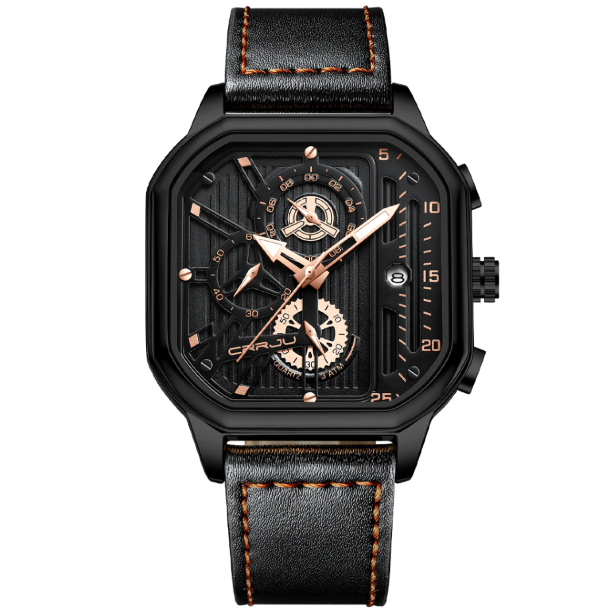 Stylish Wavefront Classic Water Resistant Watch