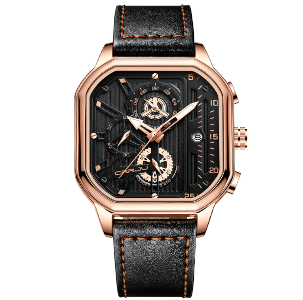 Stylish Wavefront Classic Water Resistant Watch
