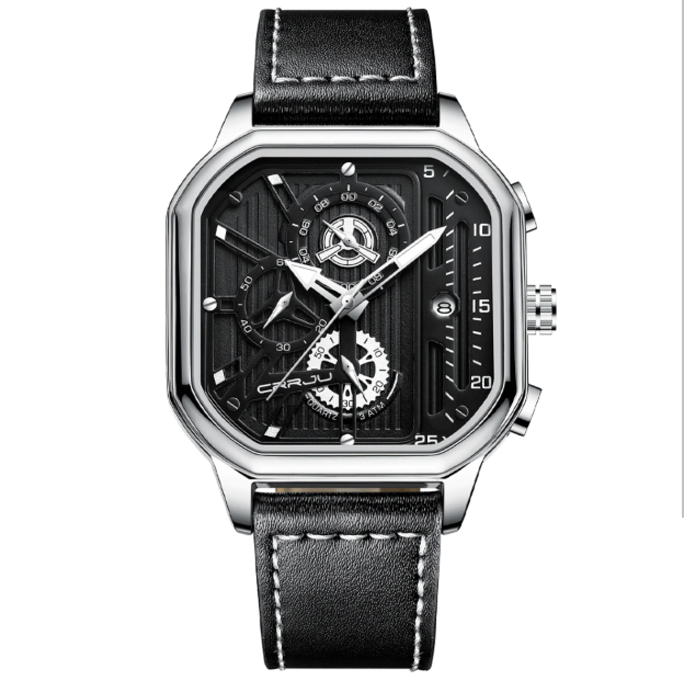 Stylish Wavefront Classic Water Resistant Watch