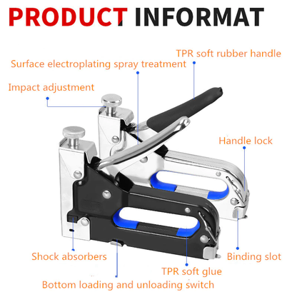 Compact Easy Use Stapler Clipper Tool