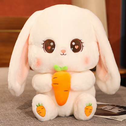 Soft Cuddly Bunny Long Ear Cushion Pillow