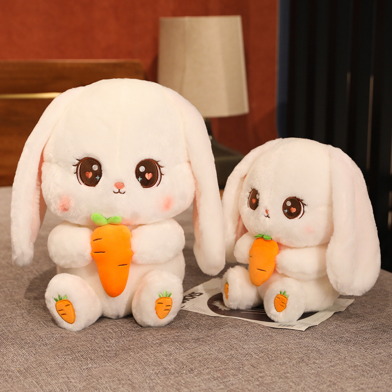 Soft Cuddly Bunny Long Ear Cushion Pillow