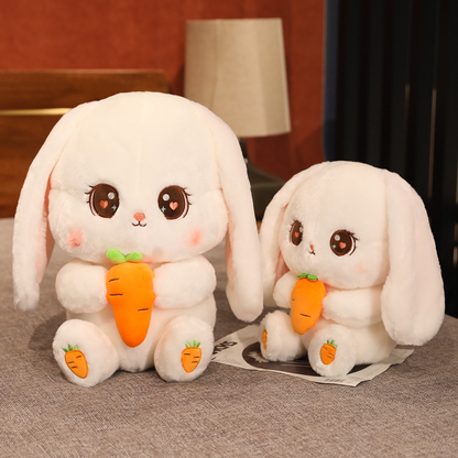 Soft Cuddly Bunny Long Ear Cushion Pillow