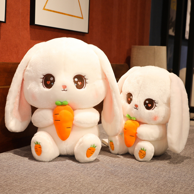 Soft Cuddly Bunny Long Ear Cushion Pillow
