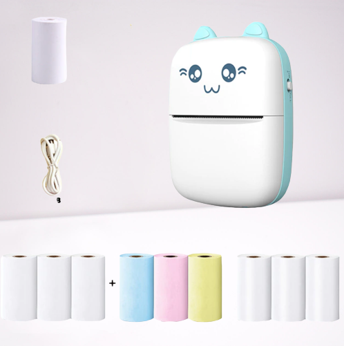 Compact Pet Thermal Bluetooth Label Printer