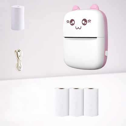 Compact Pet Thermal Bluetooth Label Printer