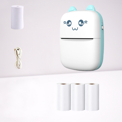 Compact Pet Thermal Bluetooth Label Printer