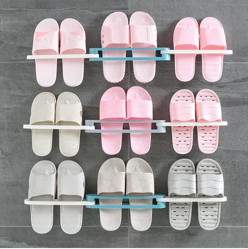 Fesara | Compact Wall Mount Shoe Organizer Rack