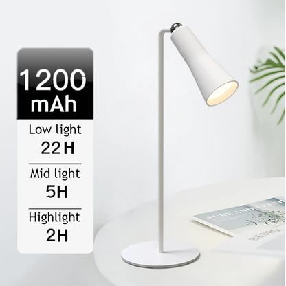 Bright Adjustable Rechargeable Desk Lamp