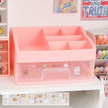 Compact Office Desk Storage Container Box - Fesara
