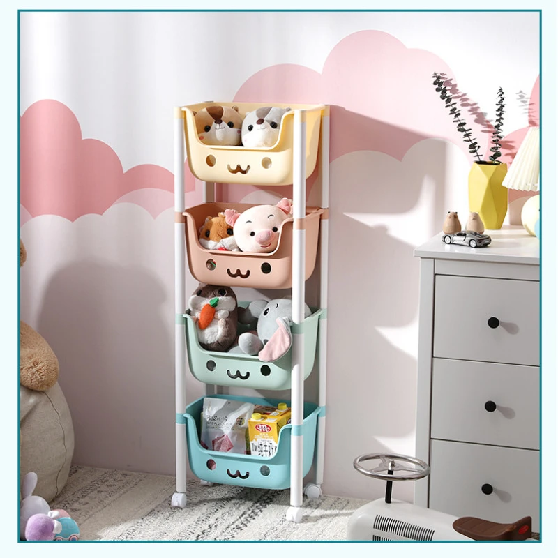 Space Saving Foldable Storage Shelf Rack