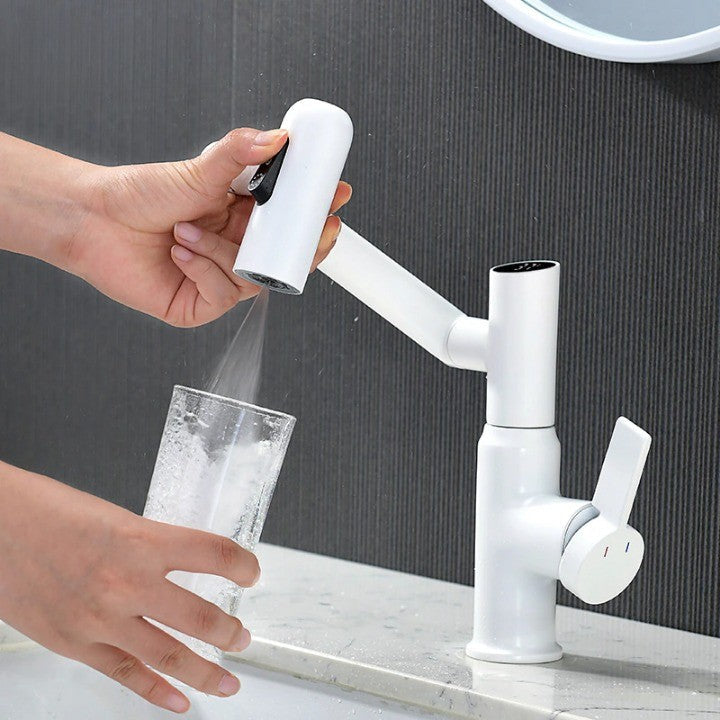Modern 360 Spin Digital Basin Faucet