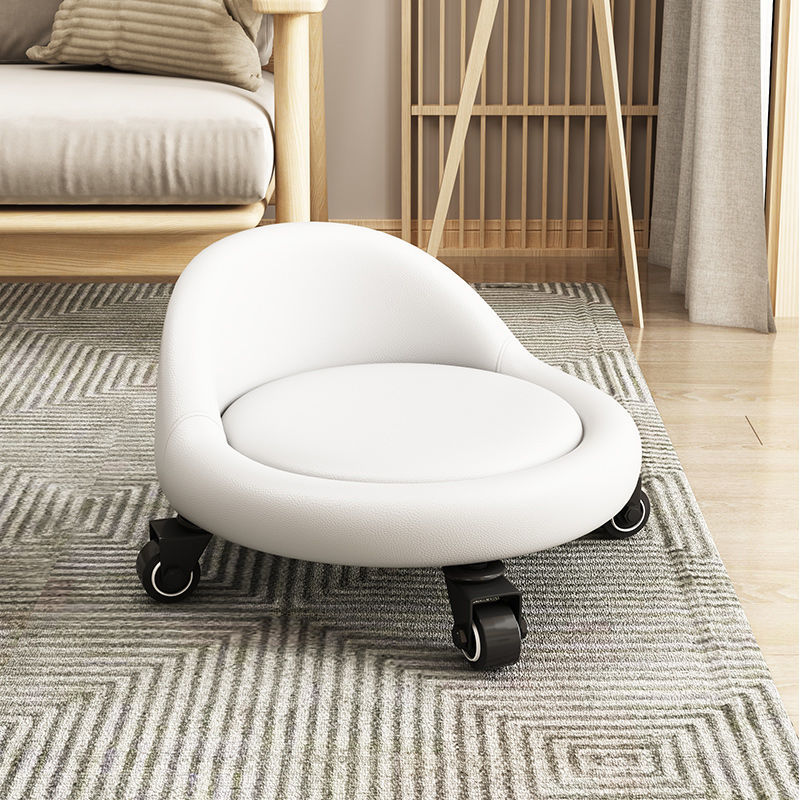 Stylish Compact Metal Folding Ottoman Stool
