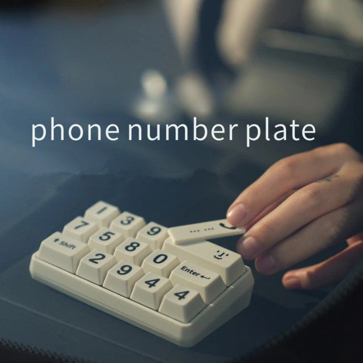 Fesara Compact Car Phone Mount Keyboard