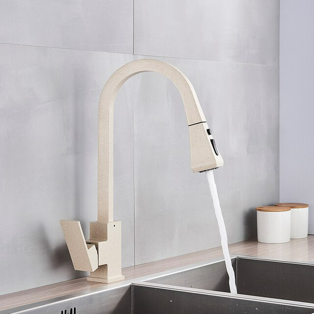 Contemporary Swing Kitchen Faucet – Sleek Stainless Steel Mixer Tap