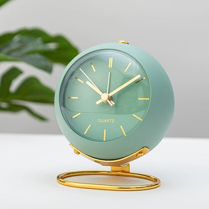 Classic Quiet Analog Clock with Nightlight