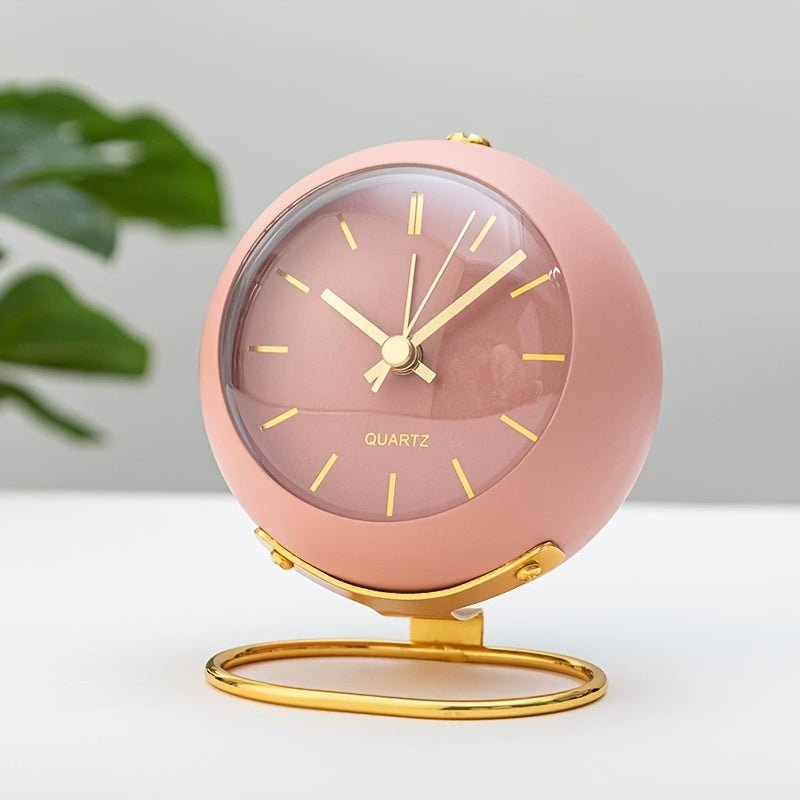 Classic Quiet Analog Clock with Nightlight