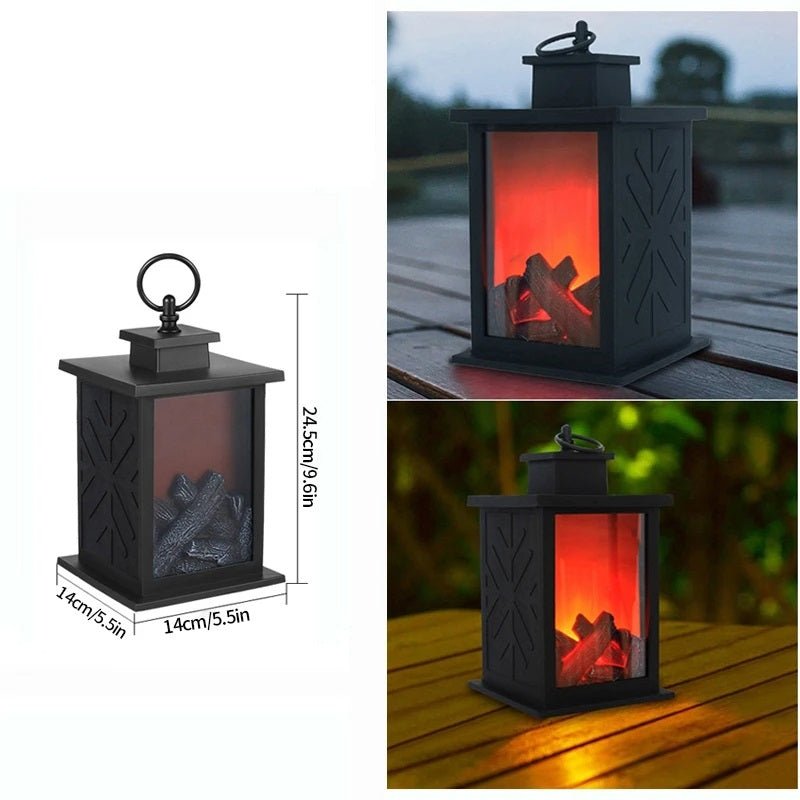 Warm Vintage Lantern Nightlight for Holiday Ambiance
