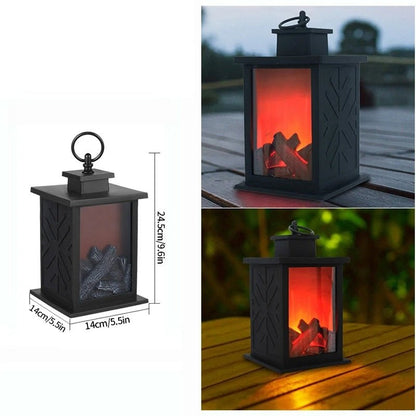 Warm Vintage Lantern Nightlight for Holiday Ambiance