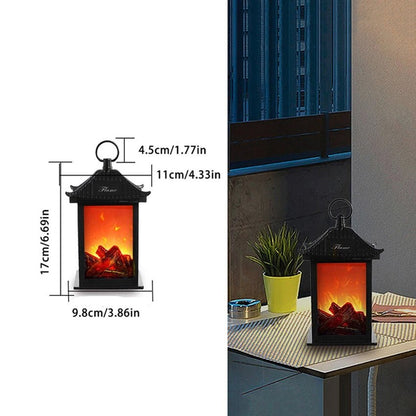 Warm Vintage Lantern Nightlight for Holiday Ambiance