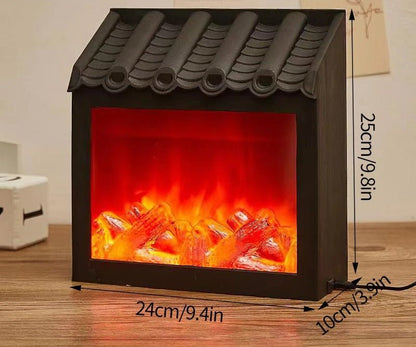 Warm Vintage Lantern Nightlight for Holiday Ambiance