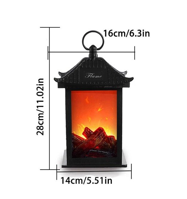 Warm Vintage Lantern Nightlight for Holiday Ambiance