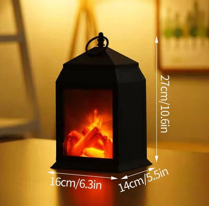 Warm Vintage Lantern Nightlight for Holiday Ambiance