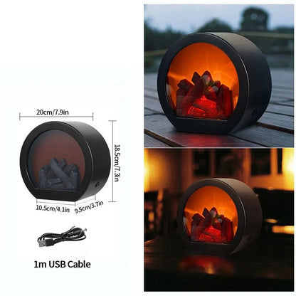 Warm Vintage Lantern Nightlight for Holiday Ambiance